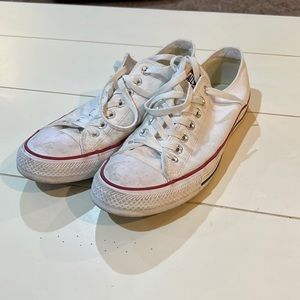 Converse, White, Size 9